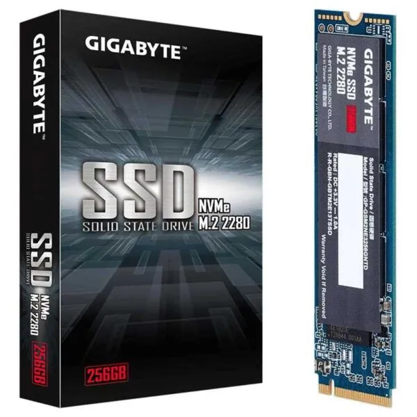 DISCO SÓLIDO SSD NVME 256GB GIGABYTE M.2