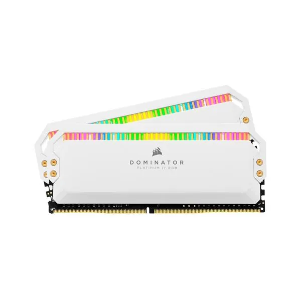 MEMORIA CORSAIR DDR4 16GB (2×8) 3200MHZ DOMINATOR PLATINUM RGB WHITE