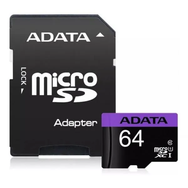MICRO SD ADATA 64GB CLASE 10