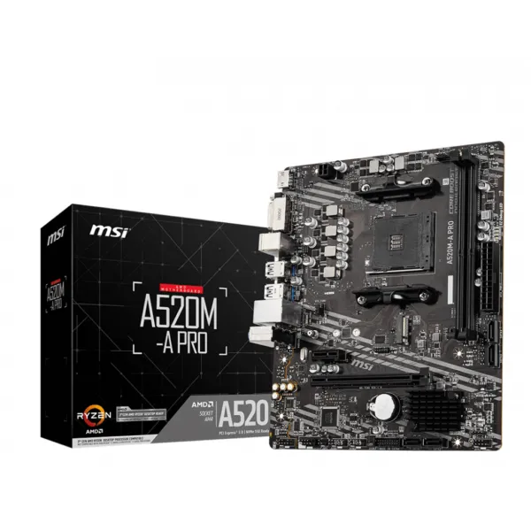 MOTHER MSI A520M-A PRO AM4