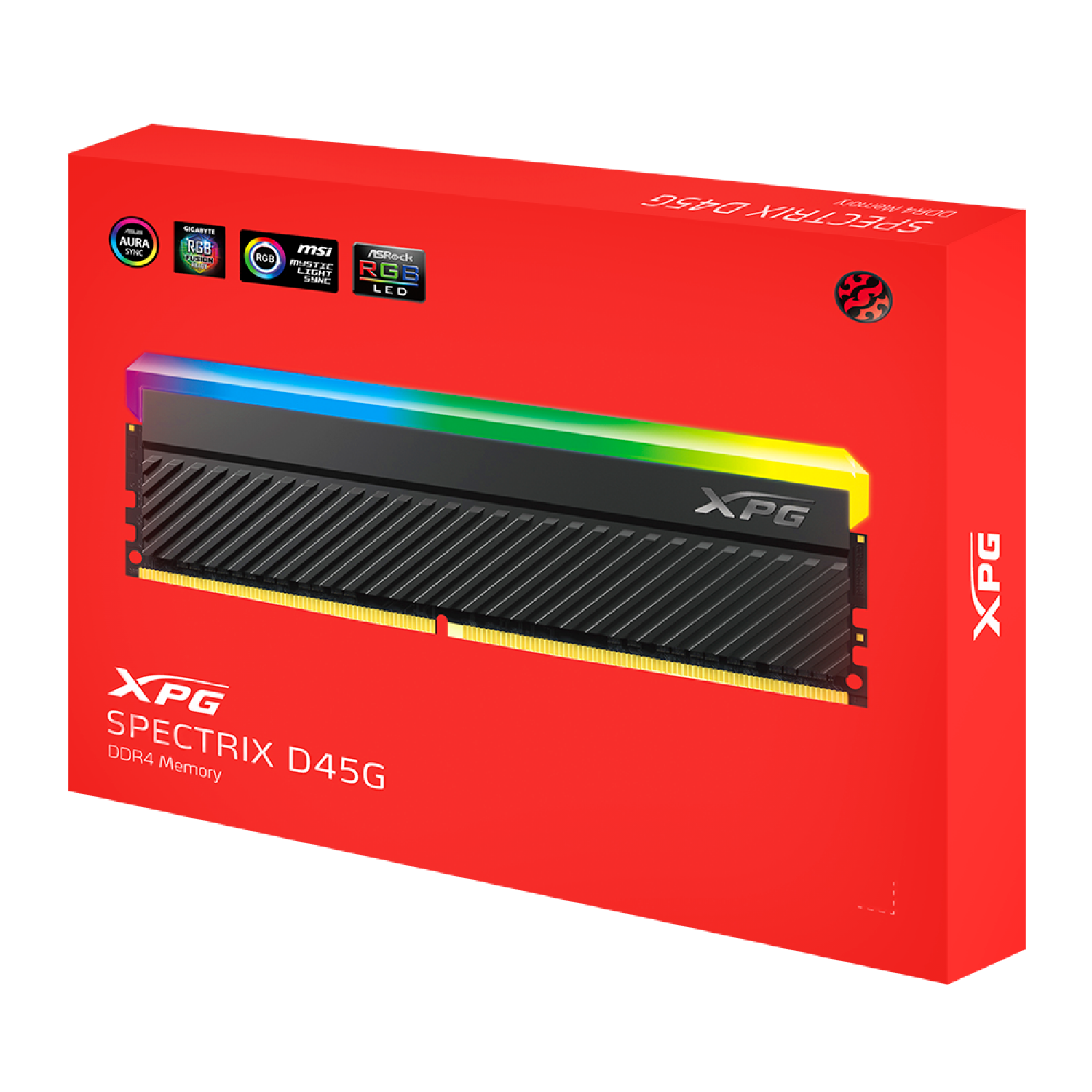 MEMORIA ADATA DDR4 16GB (2X8GB) 3600MHZ XPG SPECTRIX D45 RGB