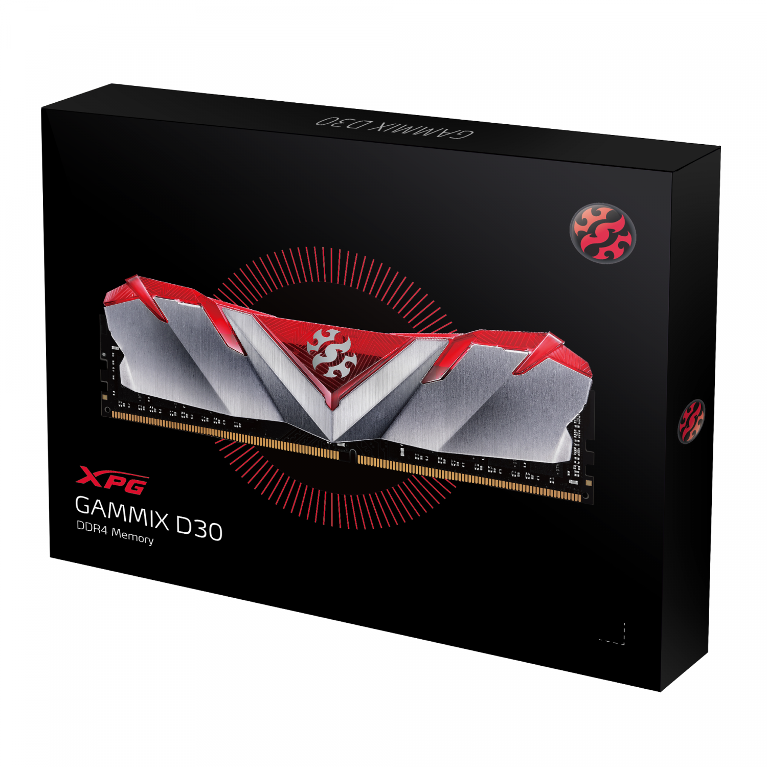 MEMORIA ADATA DDR4 8GB 3200MHZ XPG GAMMIX D30 RED
