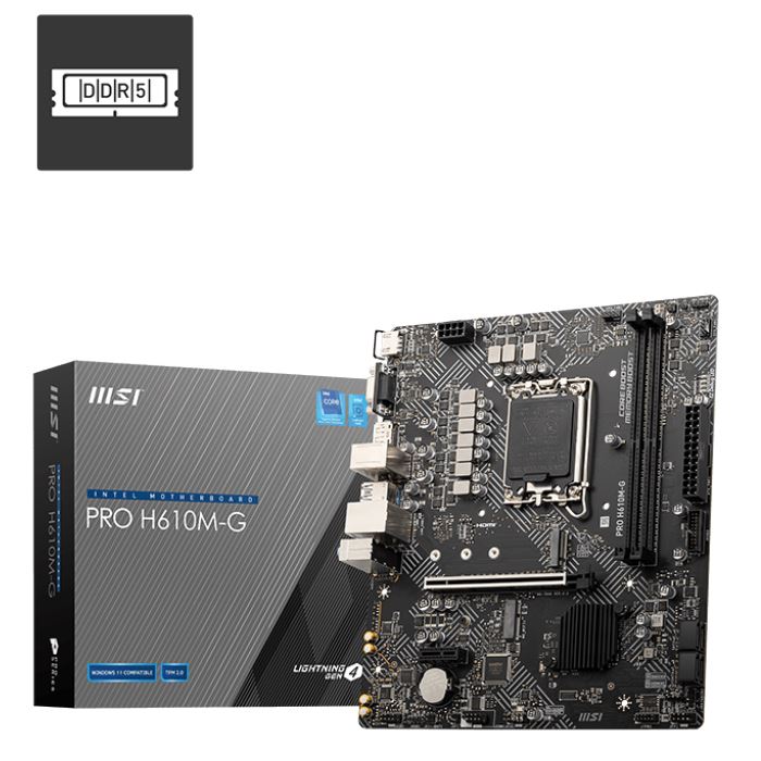 MOTHER MSI H610M-G PRO DDR5
